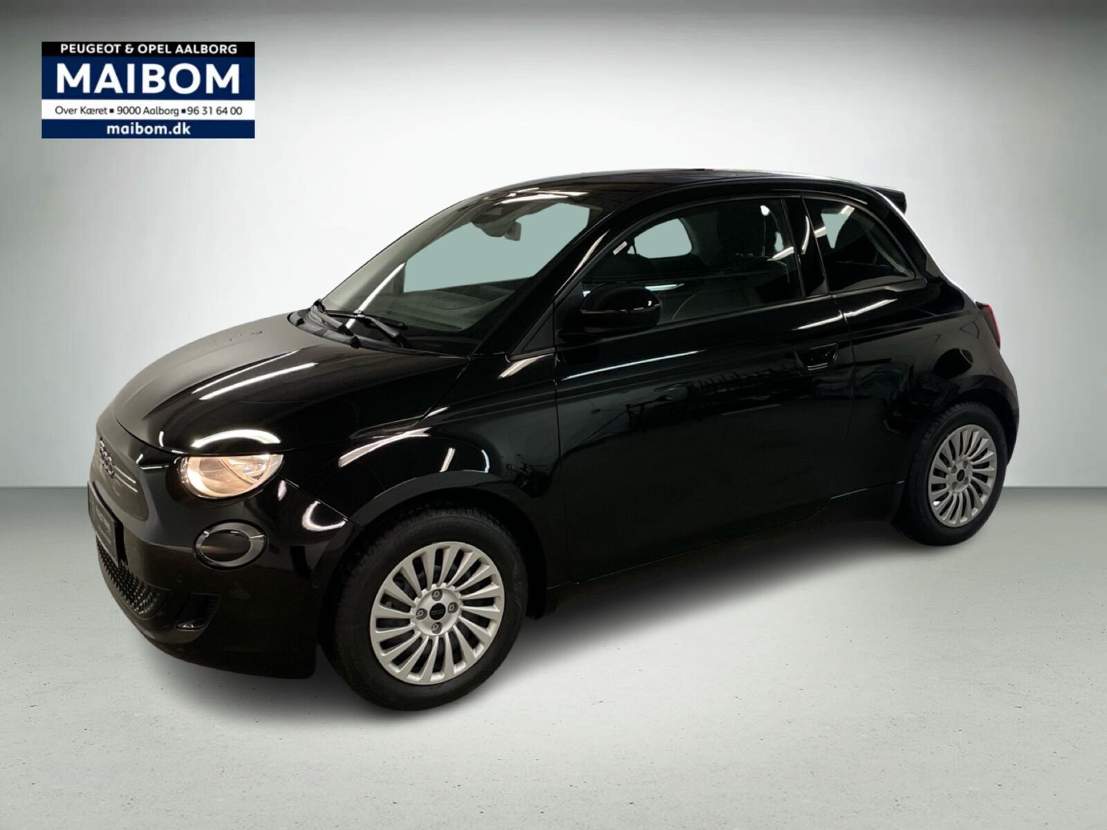 Sort Fiat 500e fra 2023