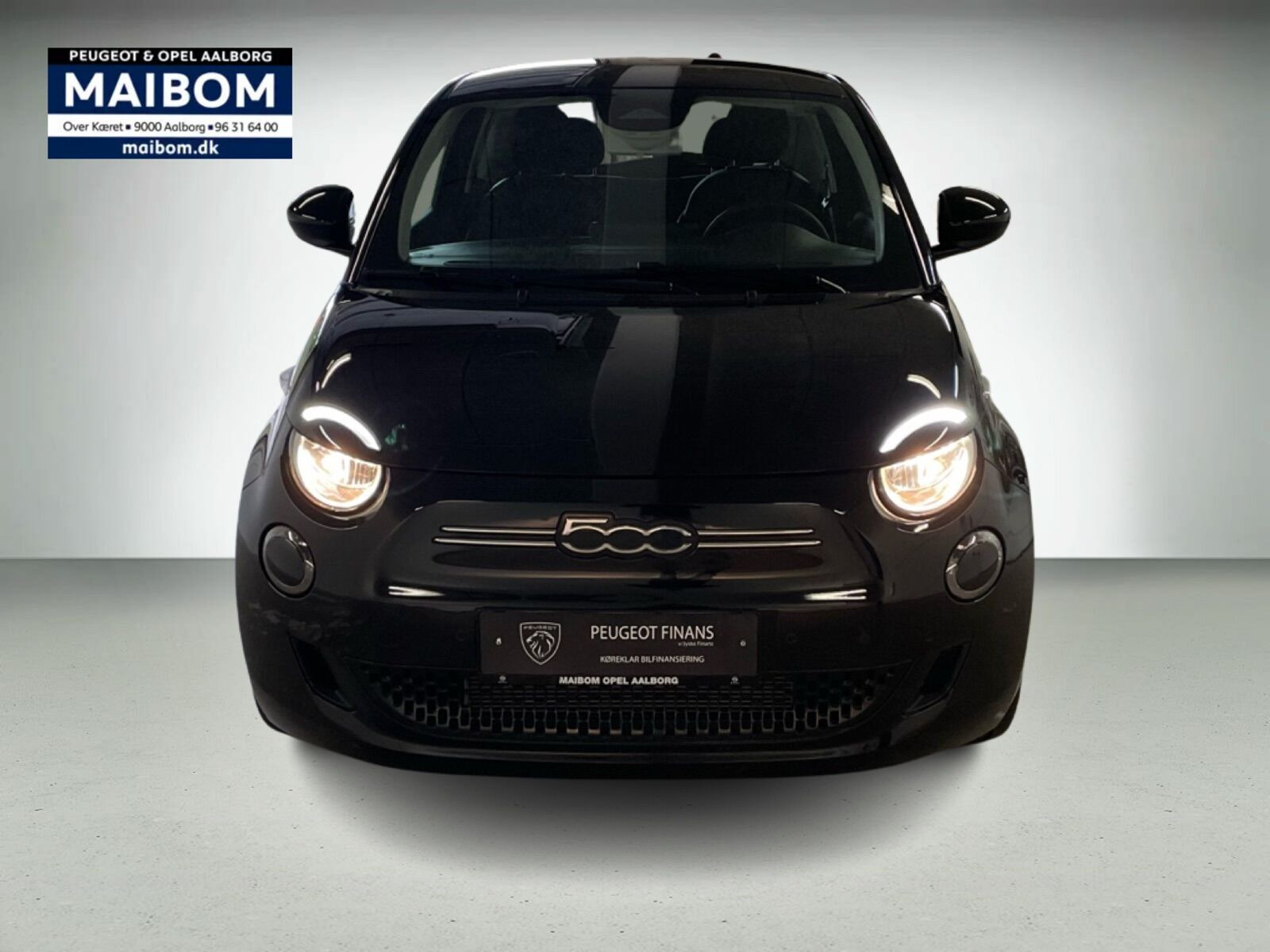 Sort Fiat 500e fra 2023