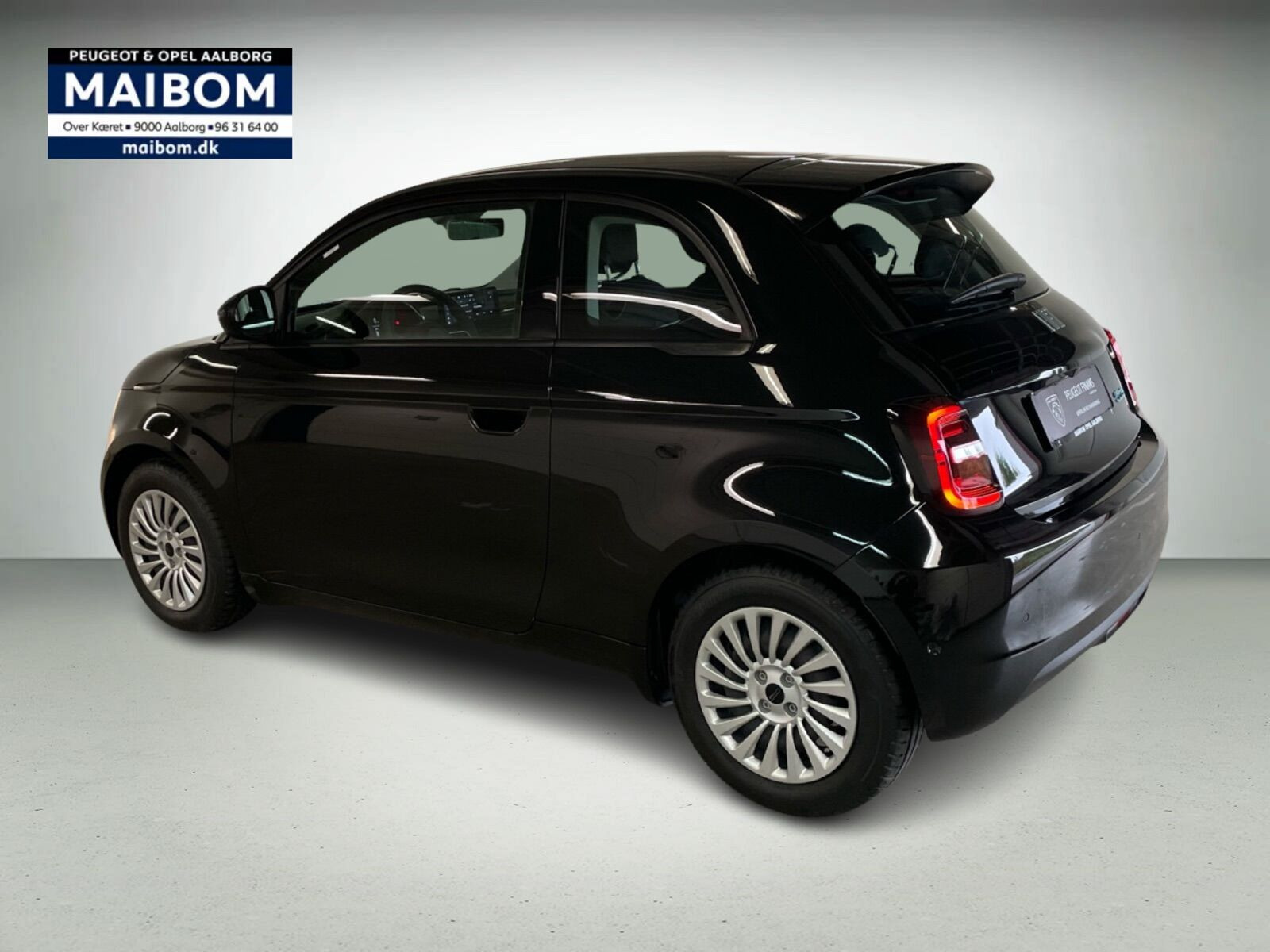 Sort Fiat 500e fra 2023