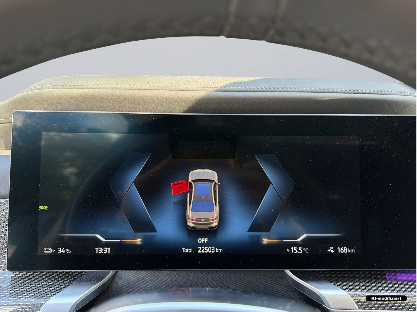 Grå BMW i7 fra 2023