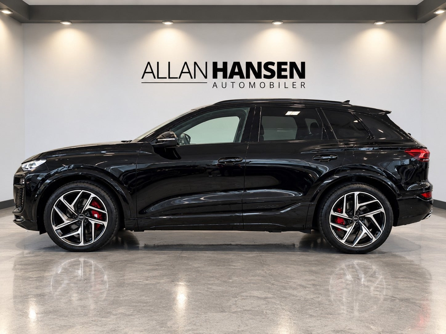 Sort Audi SQ6 e-tron fra 2025
