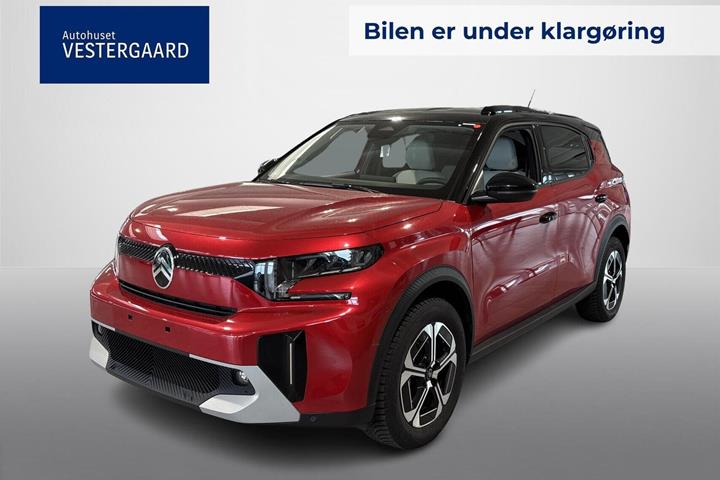 Rød Citroën e-C3 Aircross fra 2025