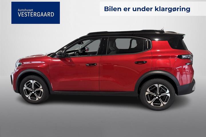 Rød Citroën e-C3 Aircross fra 2025