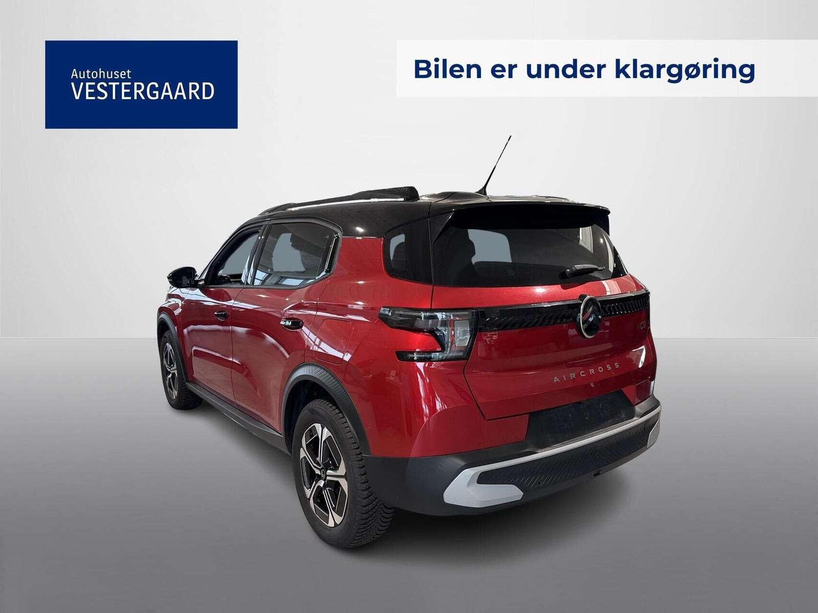 Rød Citroën e-C3 Aircross fra 2025