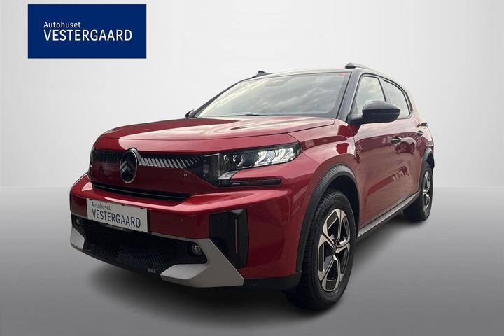 Rød Citroën e-C3 Aircross fra 2025