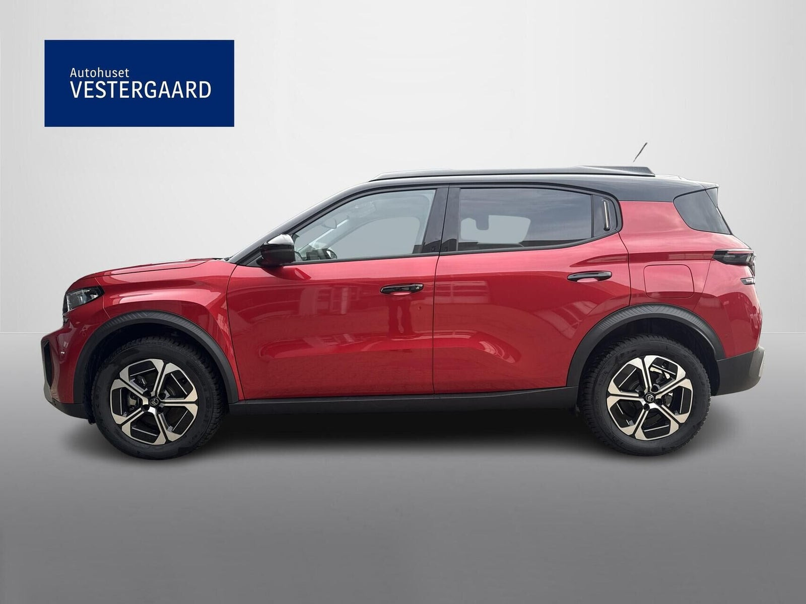 Rød Citroën e-C3 Aircross fra 2025