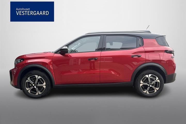 Rød Citroën e-C3 Aircross fra 2025