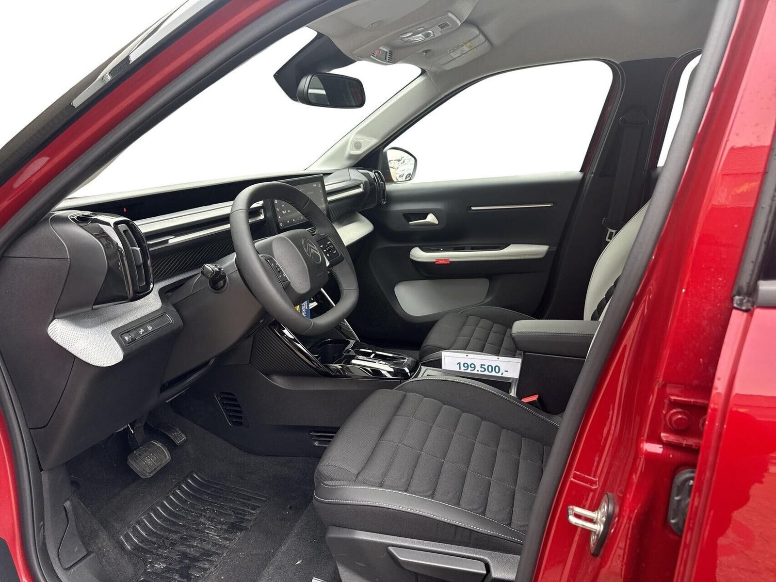 Rød Citroën e-C3 Aircross fra 2025