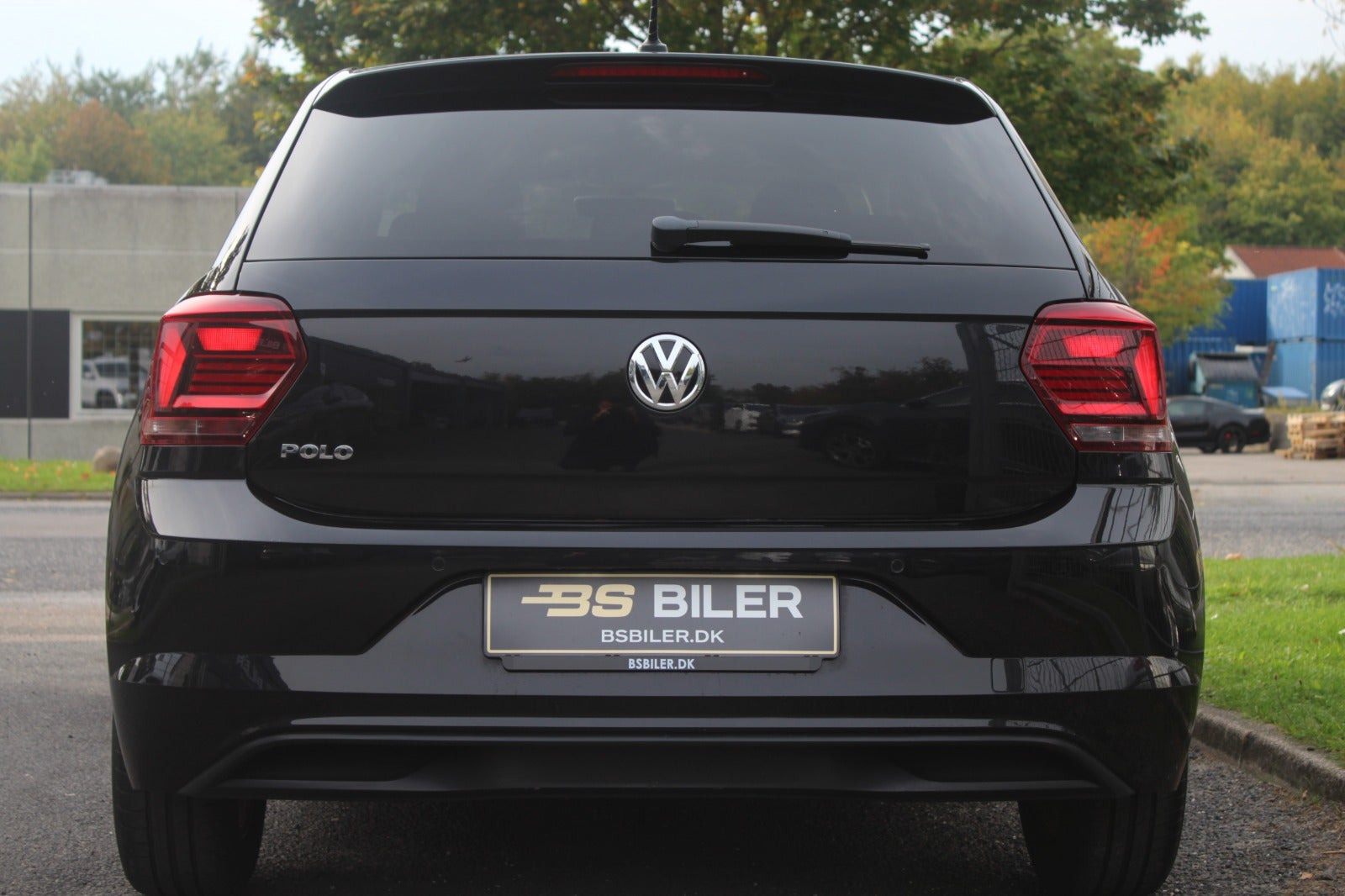 Sort VW Polo fra 2019
