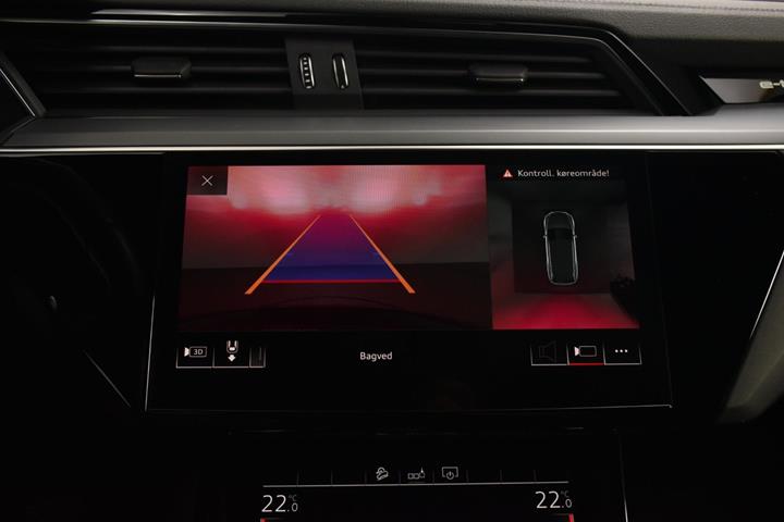 Sort Audi e-tron fra 2019