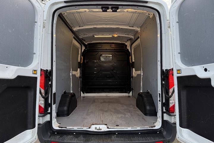 Hvid Ford Transit 350 L2 Van fra 2019