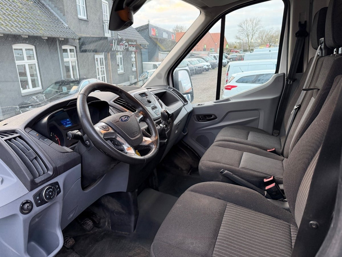 Hvid Ford Transit 350 L2 Van fra 2019
