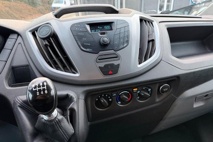 Hvid Ford Transit 350 L2 Van fra 2019