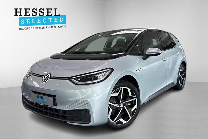 Sølv VW ID.3 fra 2021