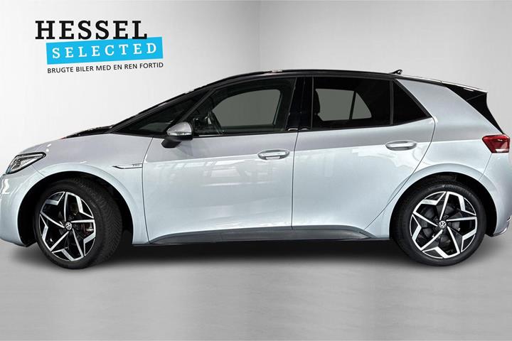 Sølv VW ID.3 fra 2021