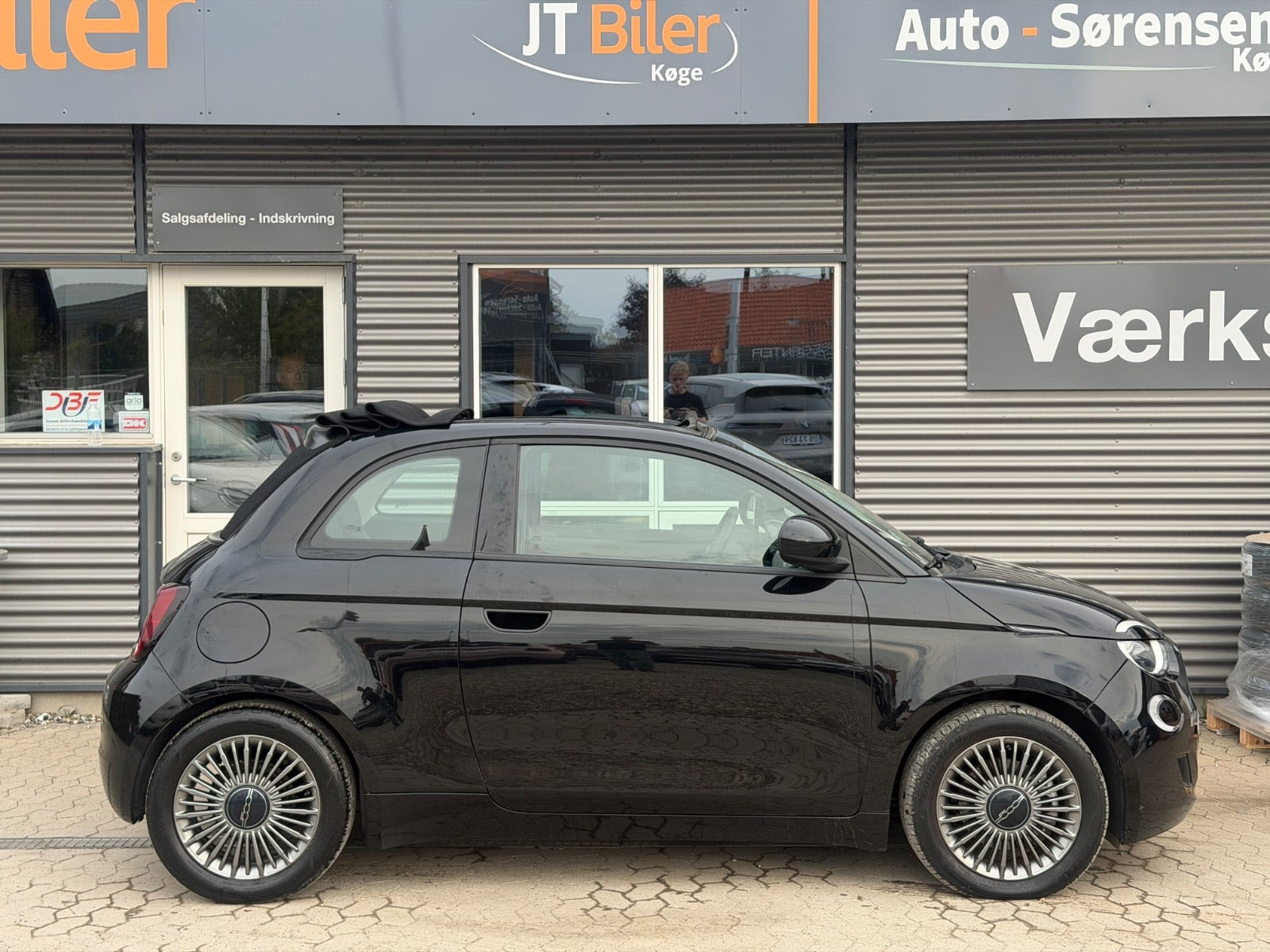 Sort Fiat 500e fra 2022