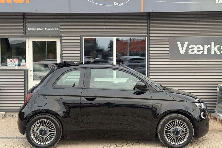 Sort Fiat 500e fra 2022