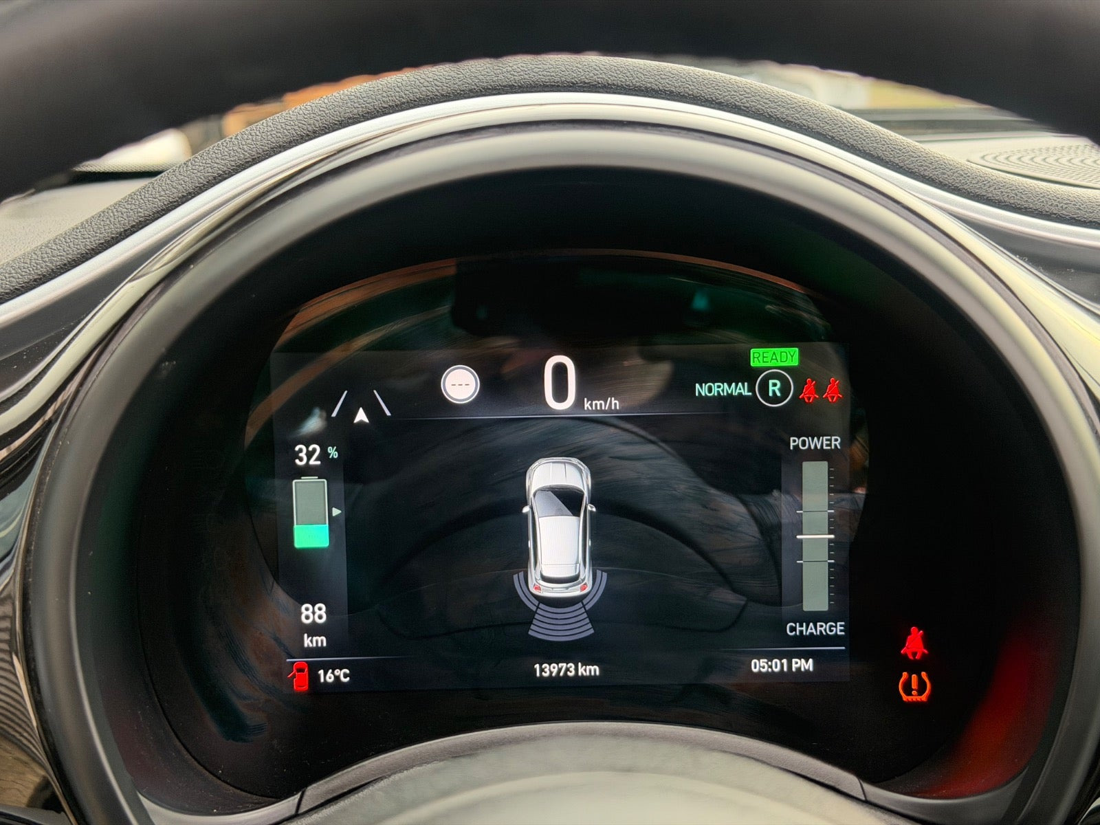 Sort Fiat 500e fra 2022