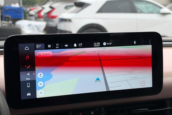 Grå Fiat 500e fra 2022