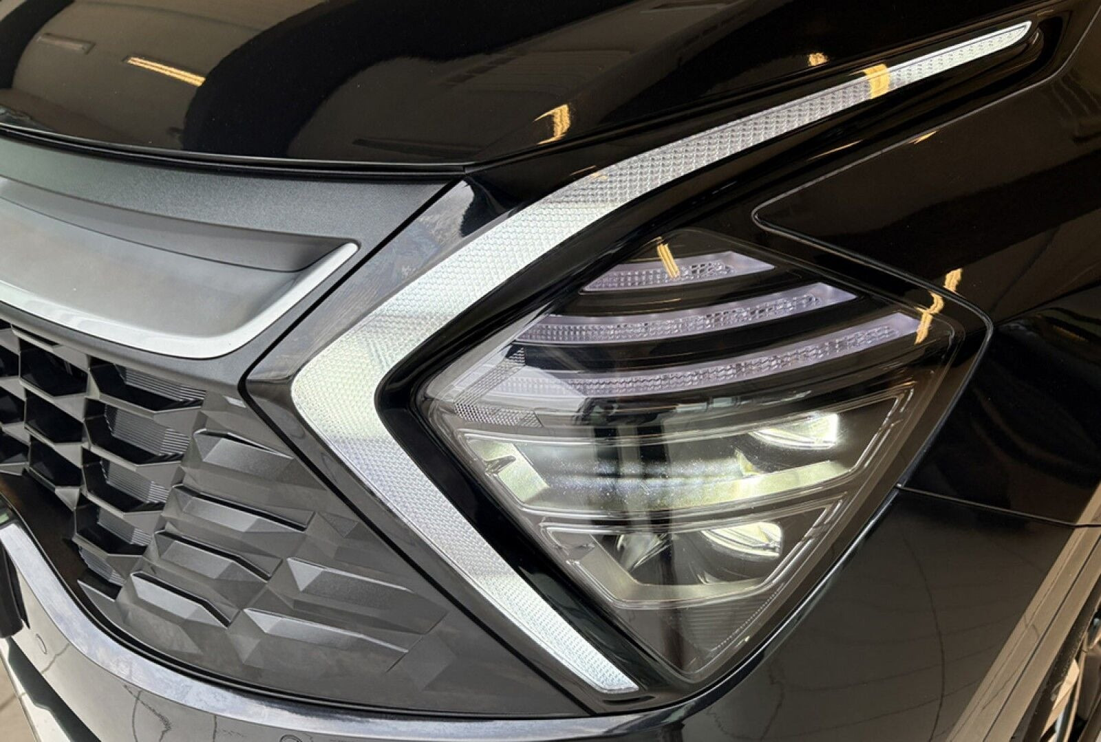 Sort Kia Sportage fra 2022