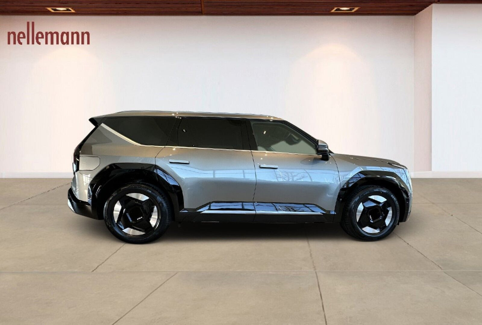 Grå Kia EV9 fra 2026