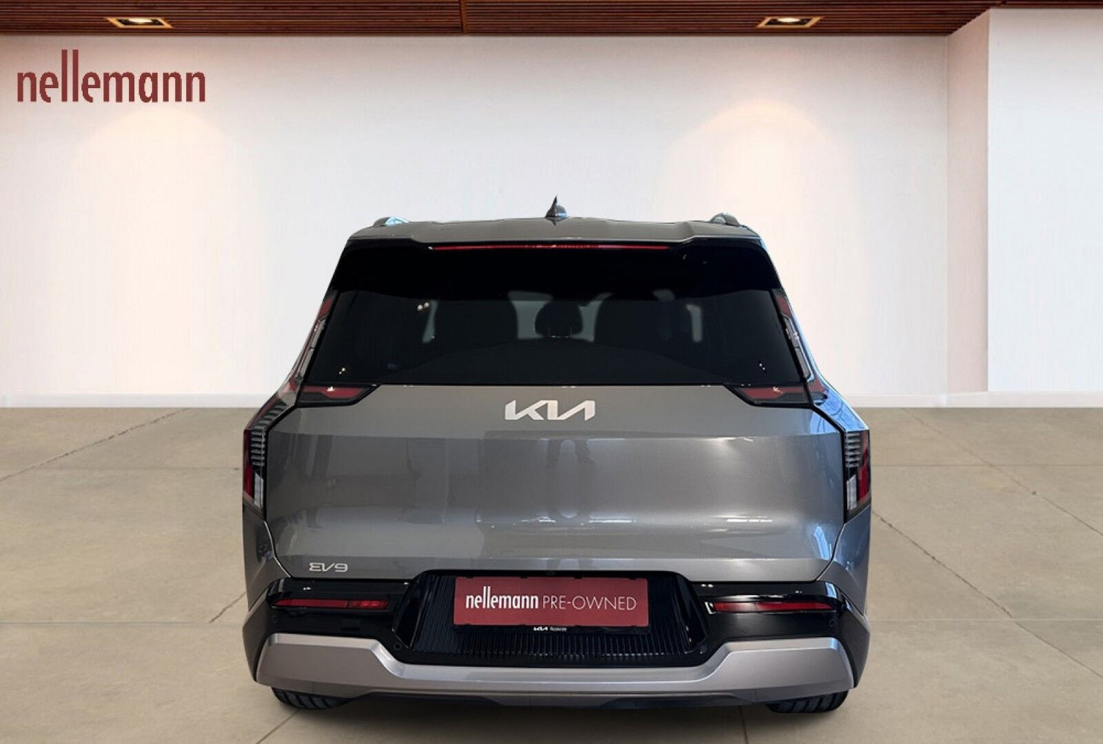 Grå Kia EV9 fra 2026