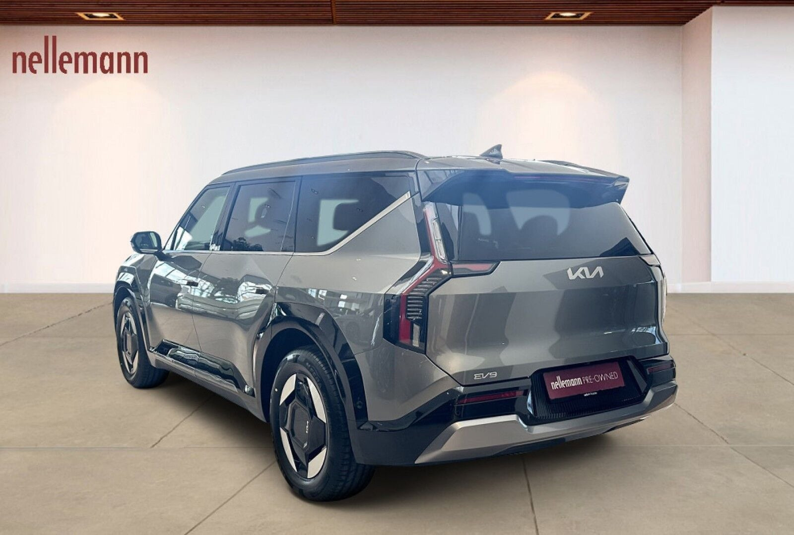 Grå Kia EV9 fra 2026