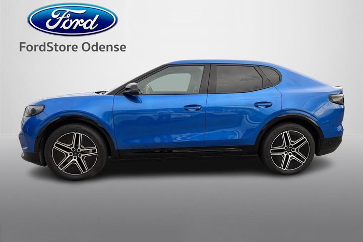 Blå Ford Capri fra 2025