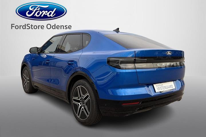 Blå Ford Capri fra 2025