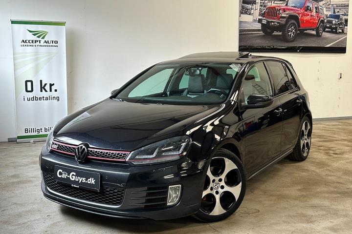 Sort VW Golf VI fra 2011