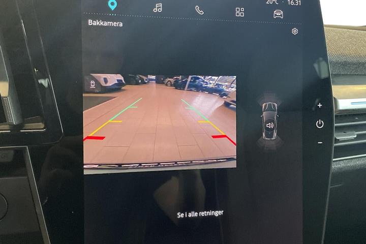 Grå Renault Megane E-Tech fra 2024