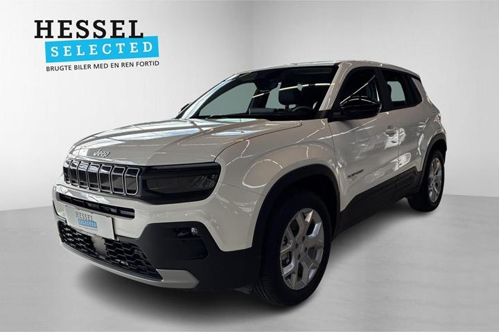 Hvid Jeep Avenger fra 2025