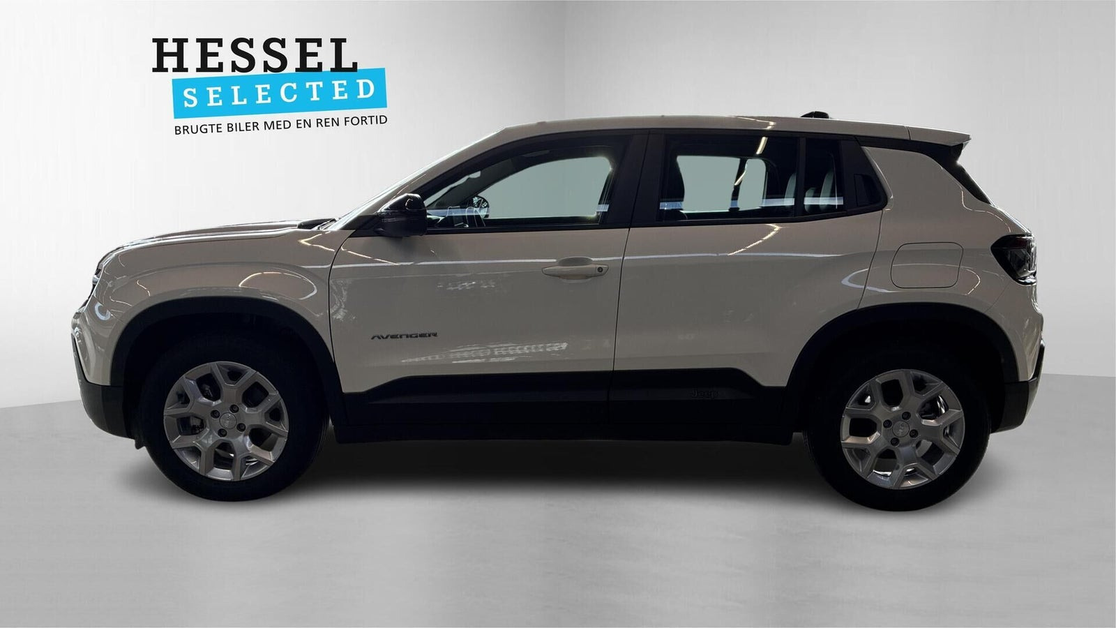 Hvid Jeep Avenger fra 2025