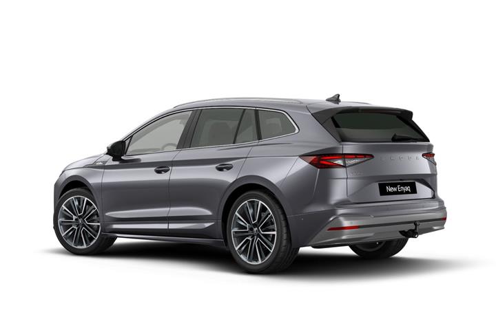 Grå Skoda Enyaq fra 2026