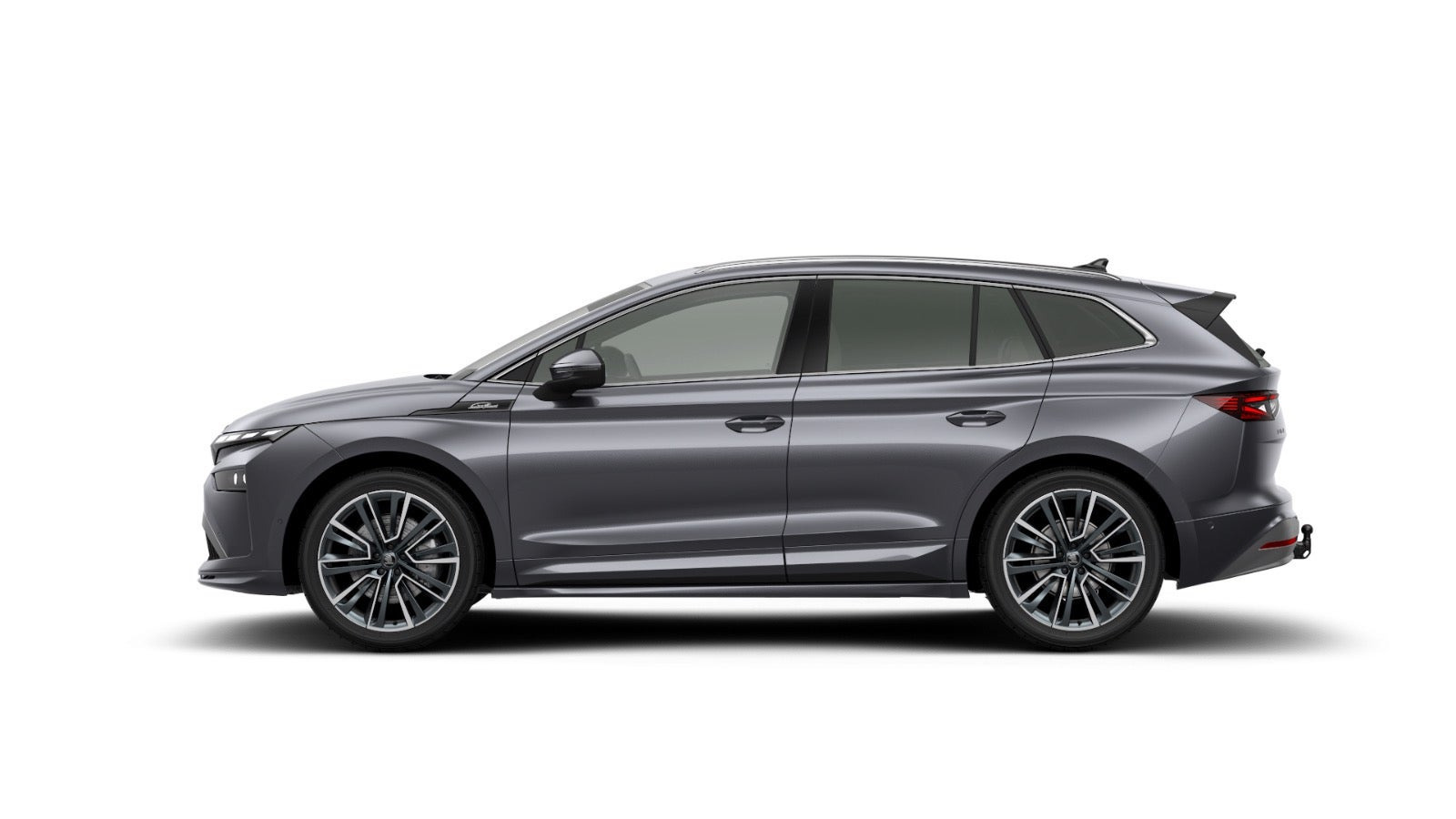 Grå Skoda Enyaq fra 2026