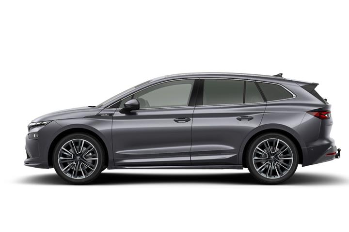 Grå Skoda Enyaq fra 2026
