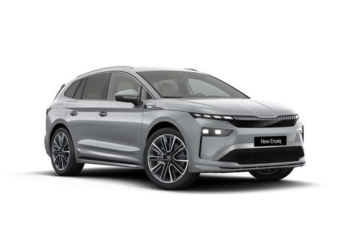 Sølv Skoda Enyaq fra 2026