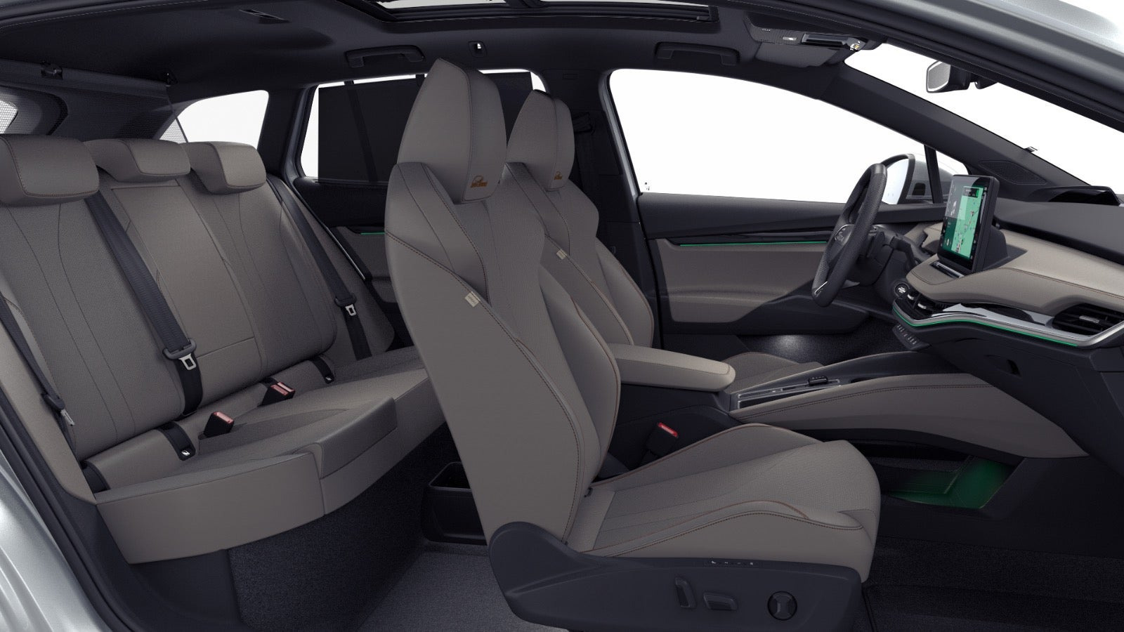 Sølv Skoda Enyaq fra 2026