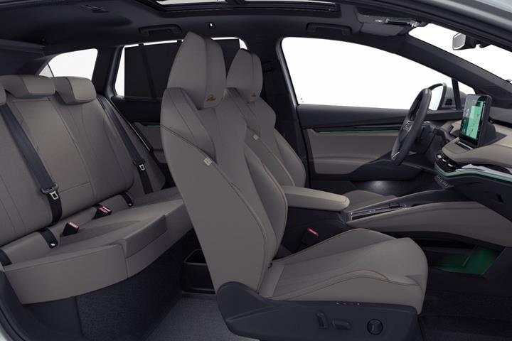 Sølv Skoda Enyaq fra 2026