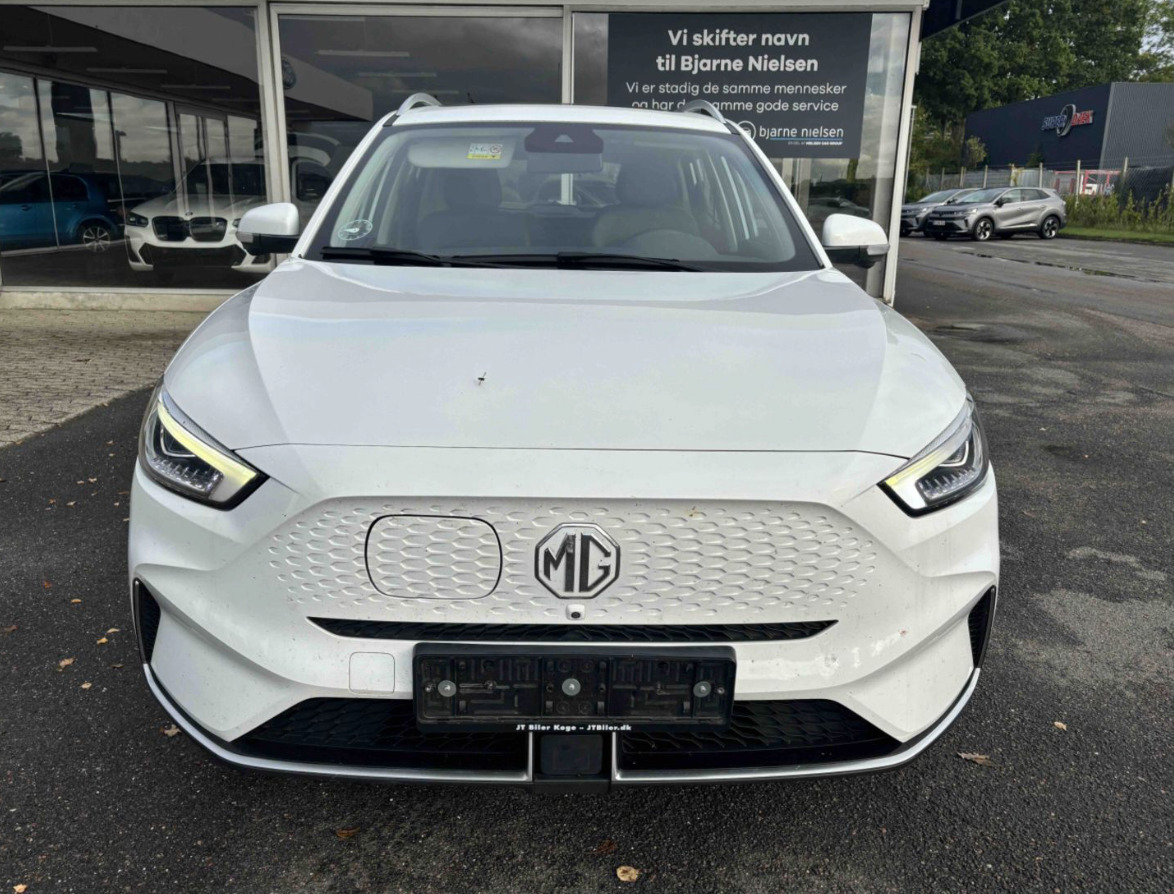 Hvid MG ZS fra 2022