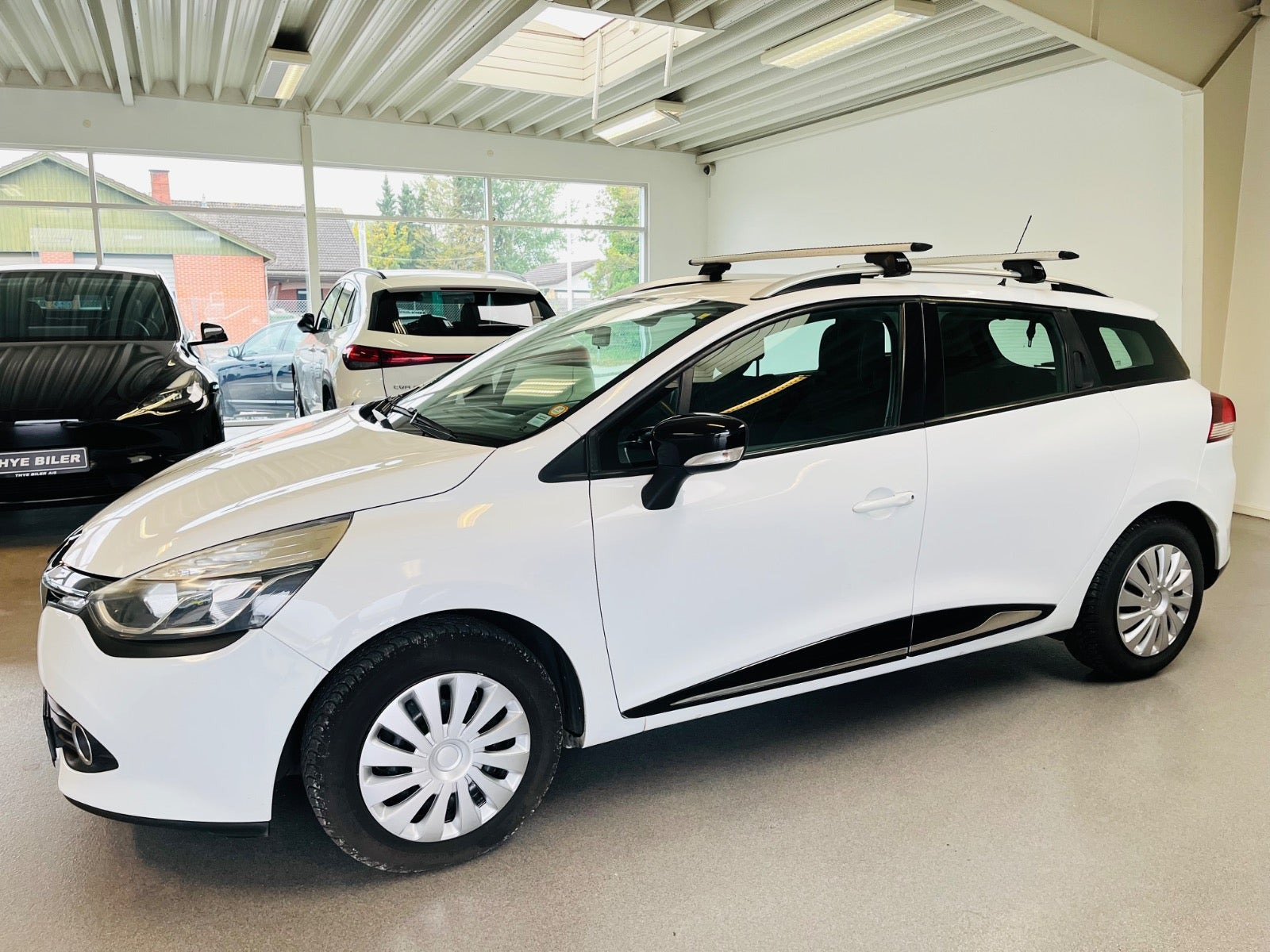 Hvid Renault Clio IV fra 2015