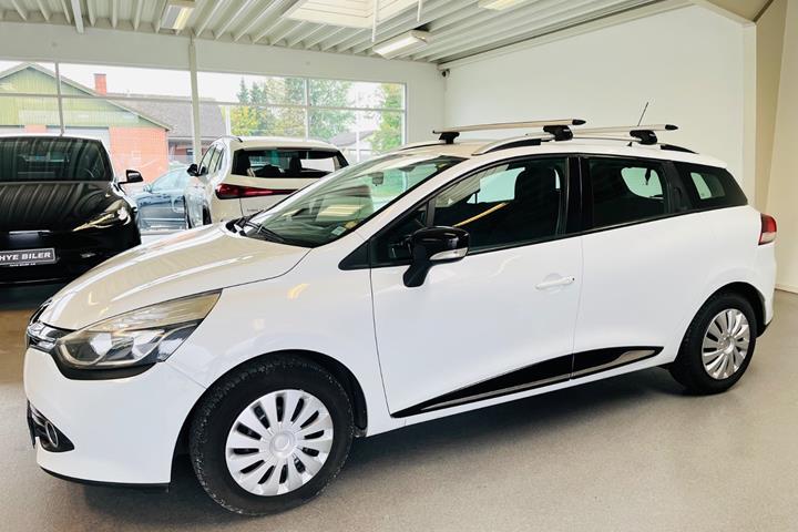 Hvid Renault Clio IV fra 2015