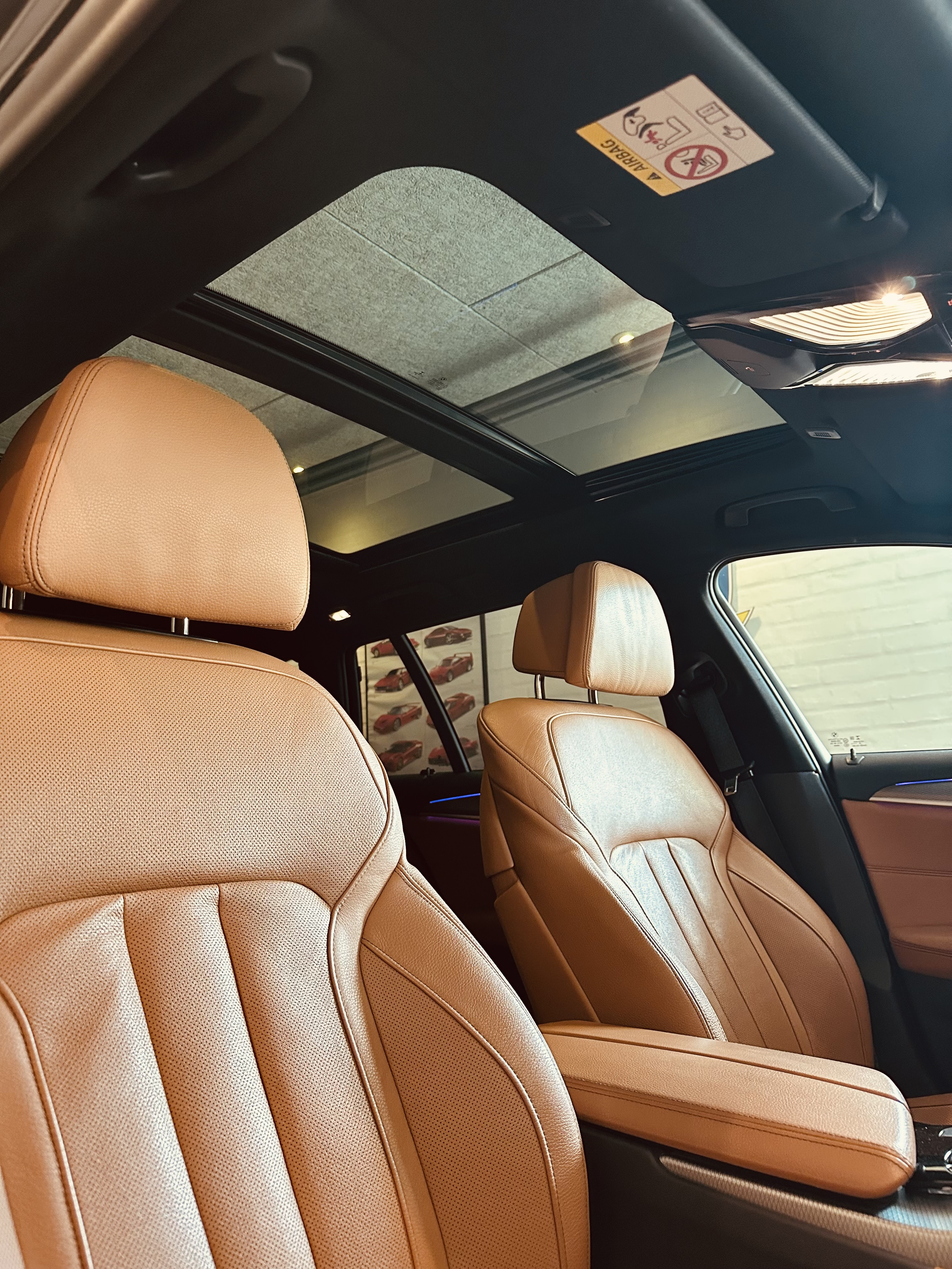 Sort BMW 520 fra 2019