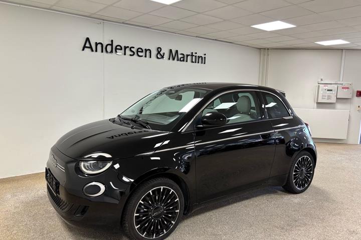 Sort Fiat 500e fra 2023