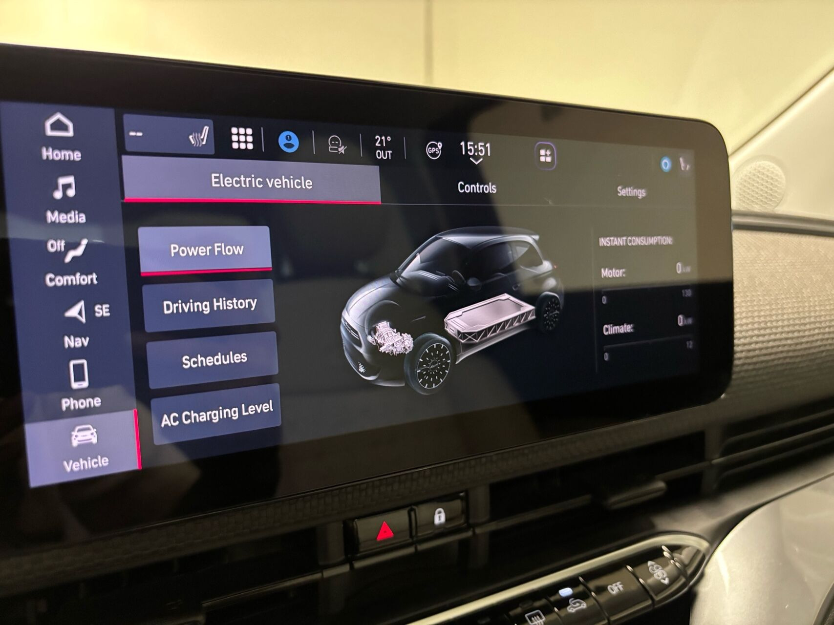 Sort Fiat 500e fra 2023