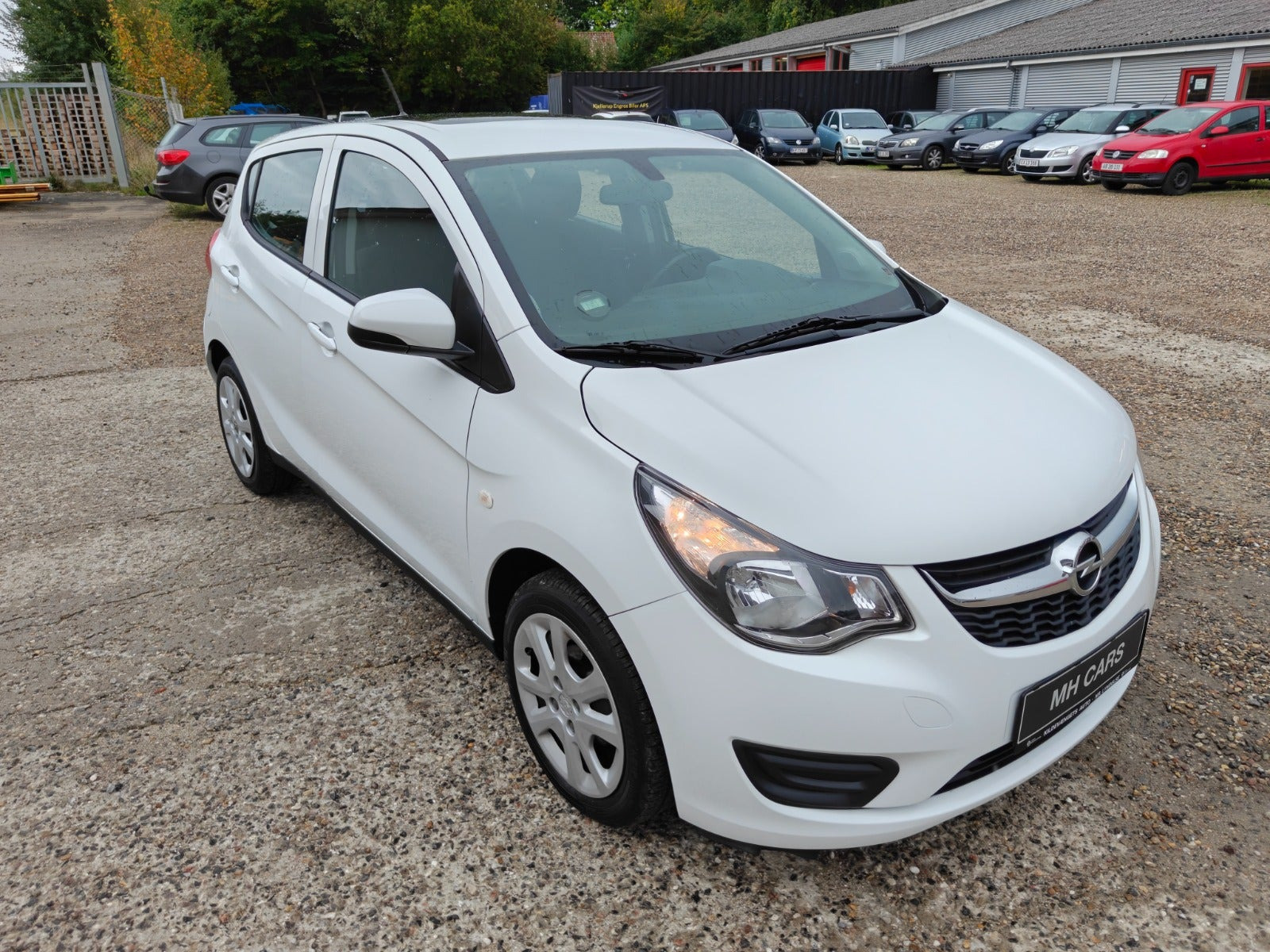 Gul Opel Karl fra 2016