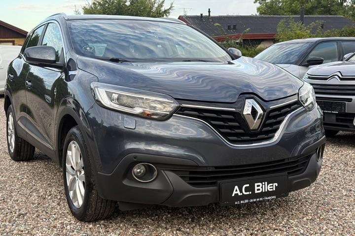 Blå Renault Kadjar fra 2018