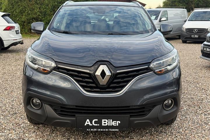 Blå Renault Kadjar fra 2018