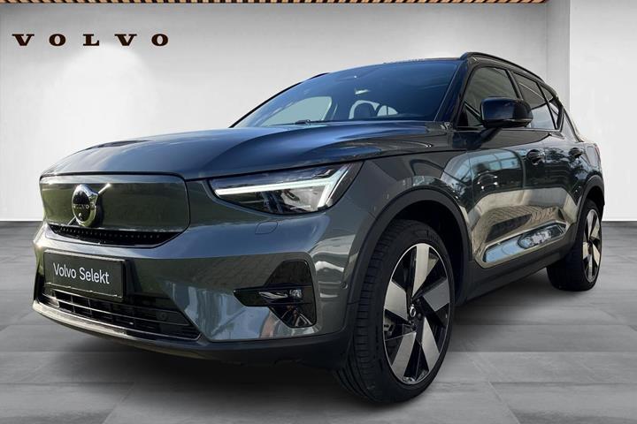 Grøn Volvo EX40 fra 2026