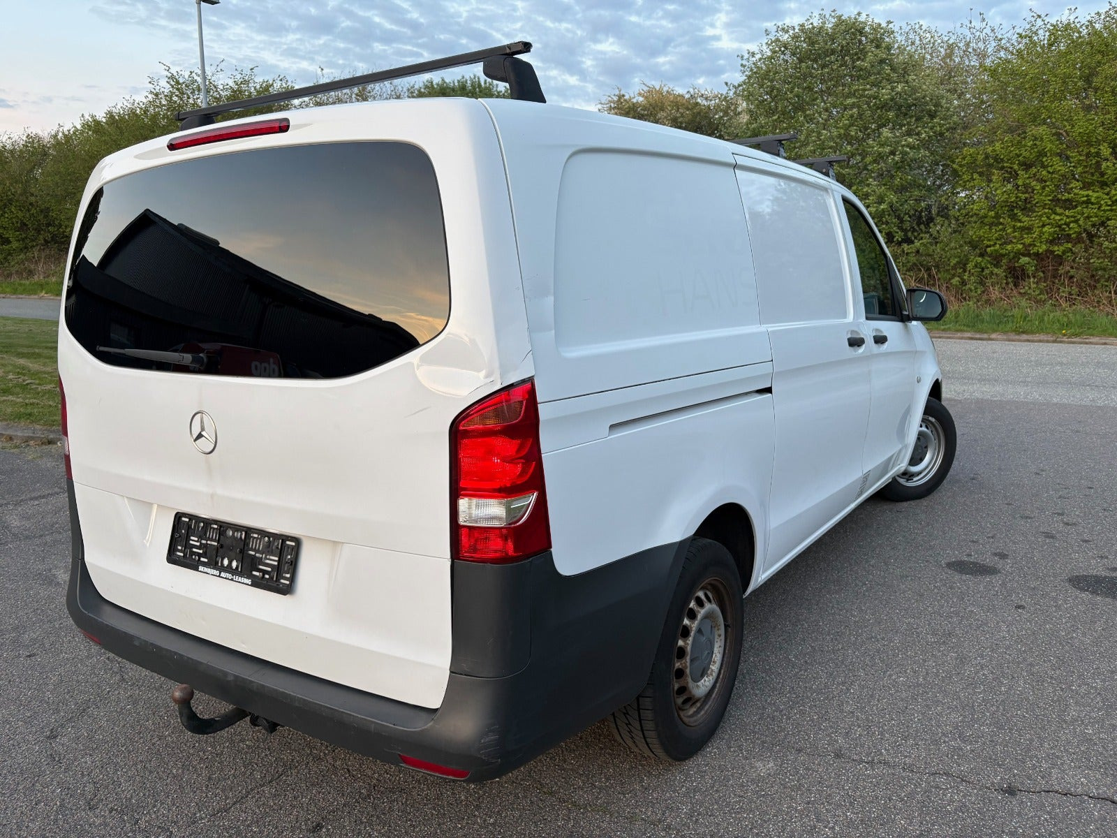 Hvid Mercedes Vito 111 fra 2016